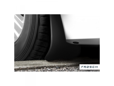 Брызговики передние HYUNDAI Solaris, 02/2014->, сед., 2 шт.(полиуретан)