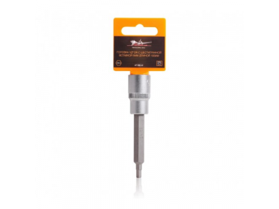 Головка 1/2 дюйма DR с шестигранной вставкой 5мм длиной 100мм