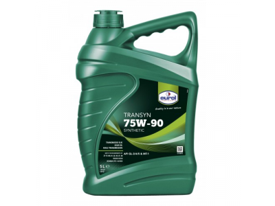 Масло трансмиссионное полусинтетическое "Eurol Transyn 75W-90 GL 4/5", 5 л.