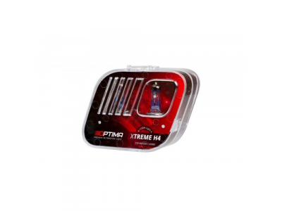 Галогенные лампы Optima Xtreme H4 +130% light 4200K